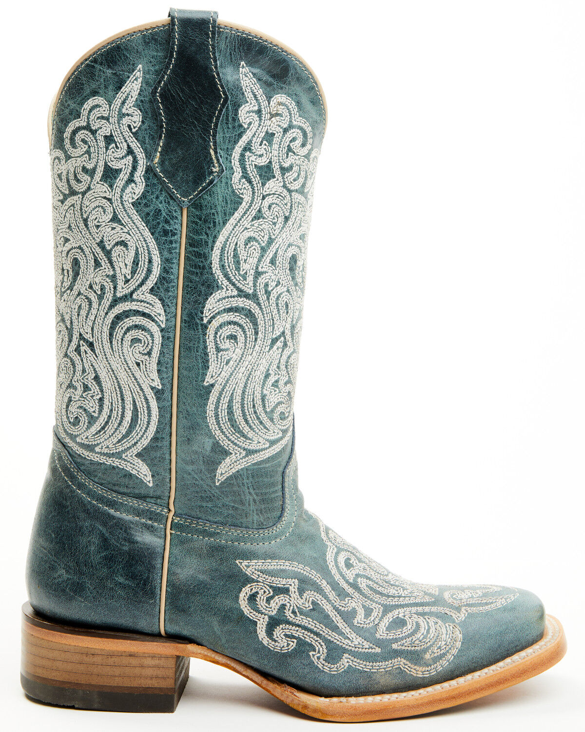 Corral Girls' Luminescent Embroidered Western Boots - Square Toe