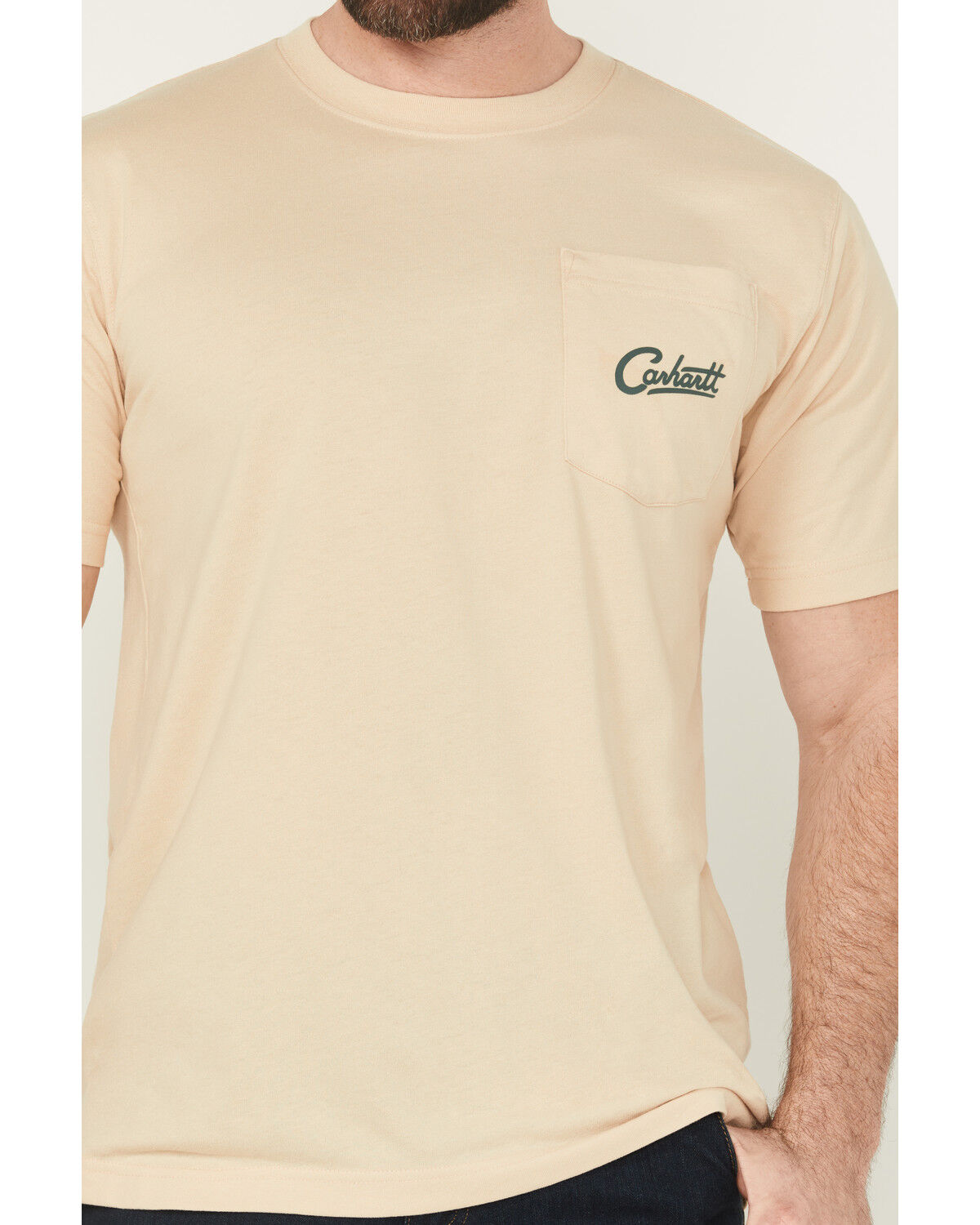 Carhartt Men's Dog Relaxed Fit Lightweight Short Sleeve Pocket T-Shirt