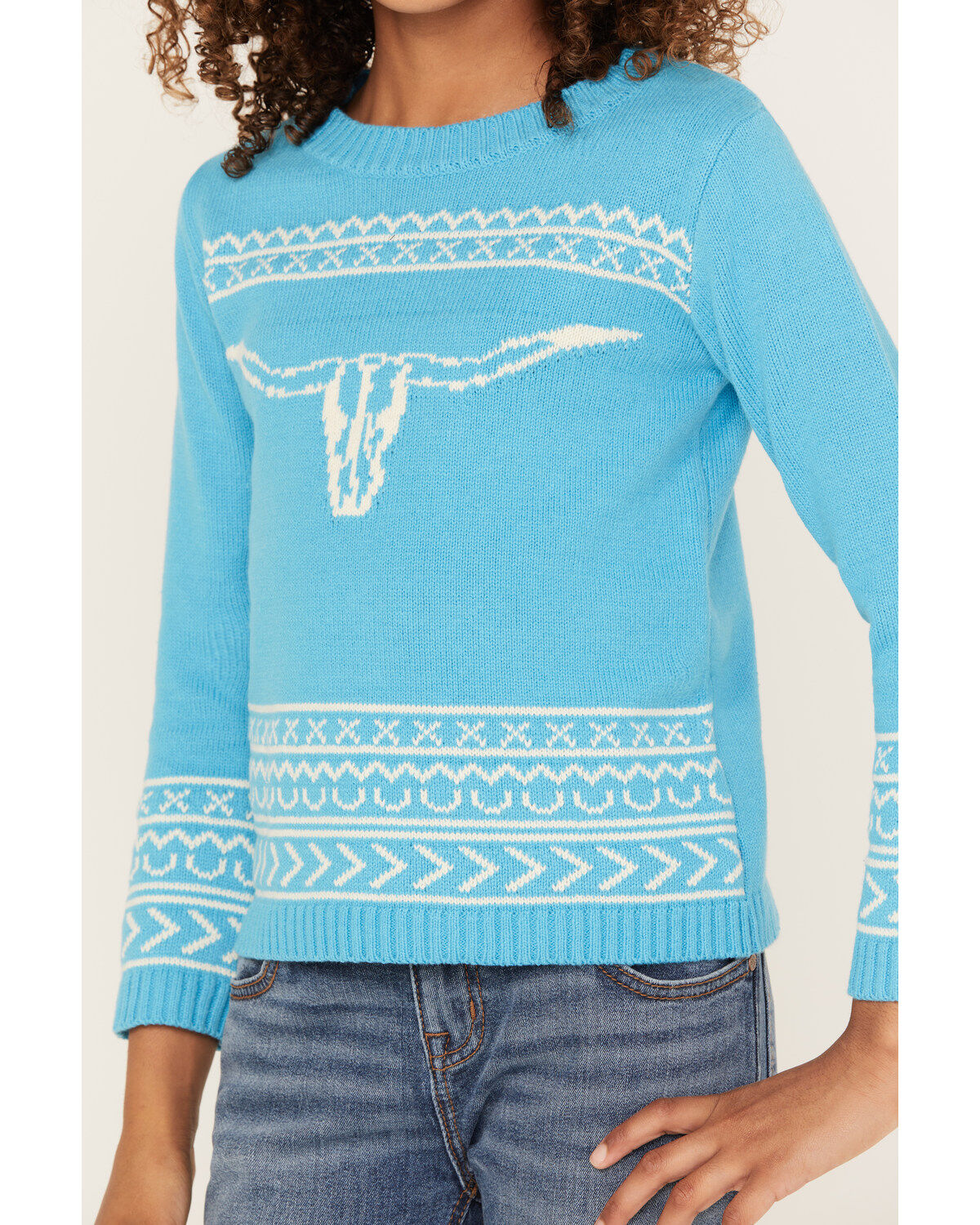 Cotton & Rye Girls' Steerhead Sweater