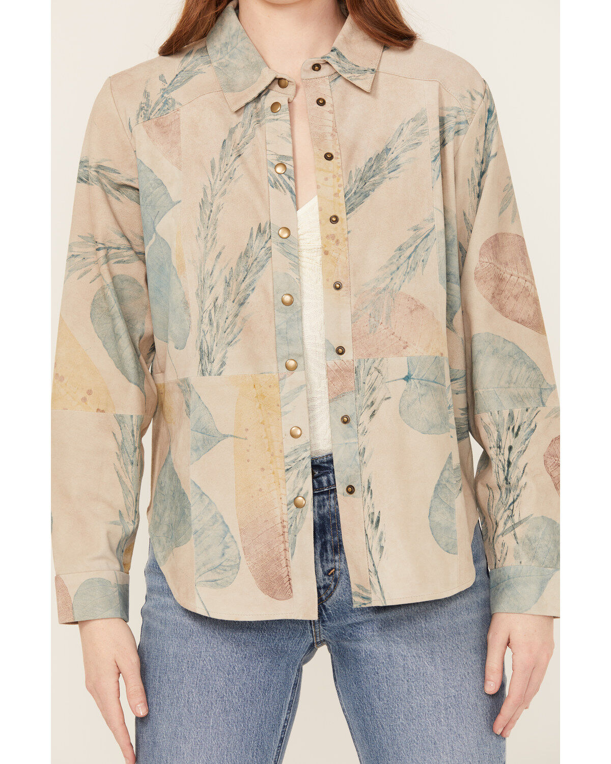 Cleo + Wolf Women's Aron Long Sleeve Printed Shirt