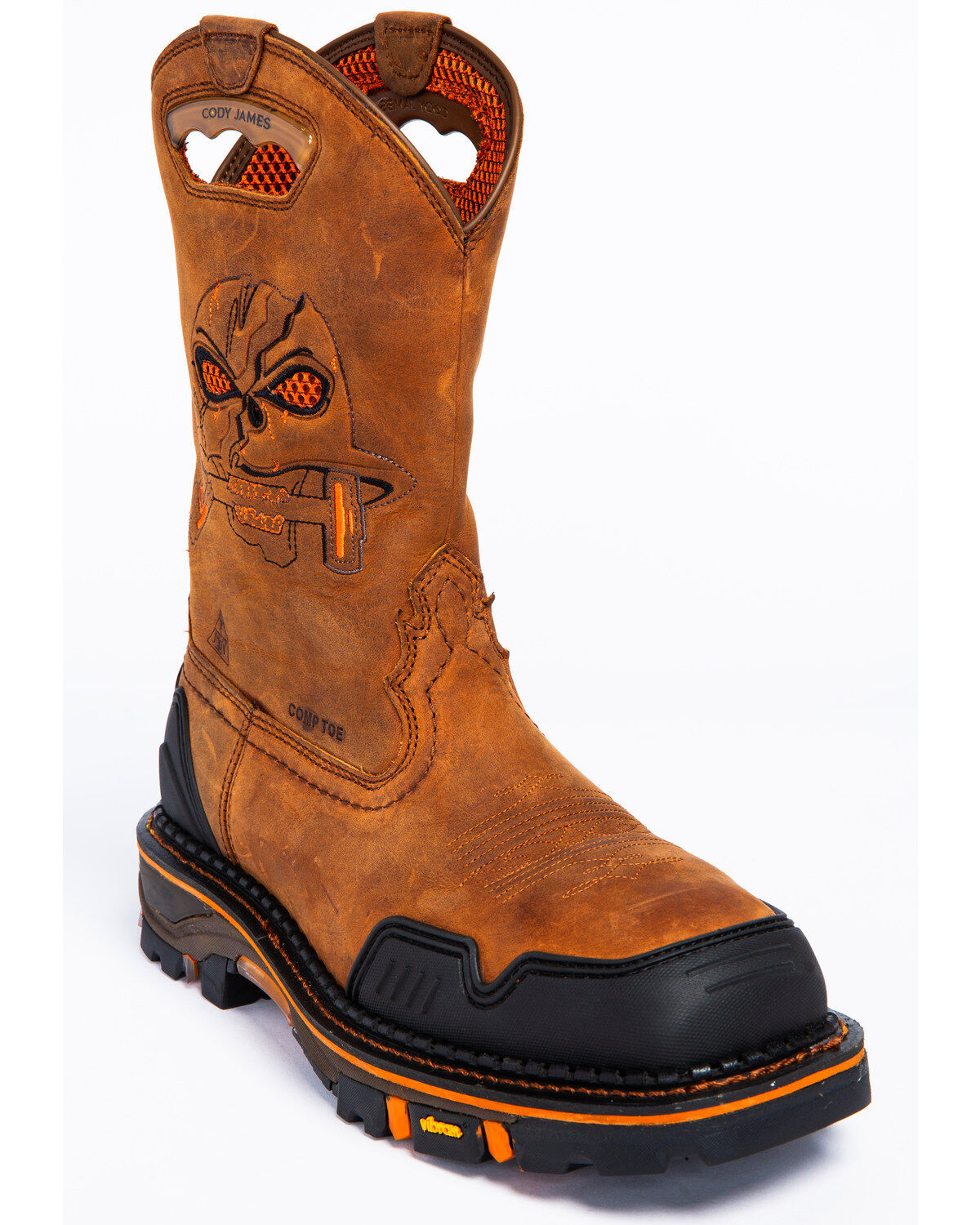 Cody James Men's 11" Decimator Western Work Boots - Nano Composite Toe