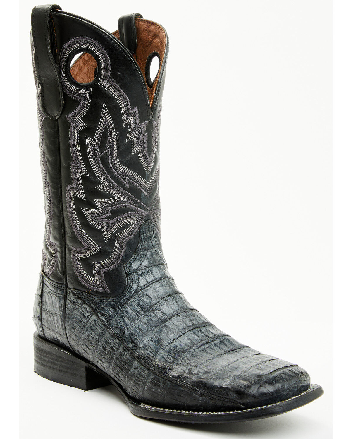 Corral Men's Exotic Caiman Western Boots - Broad Square Toe