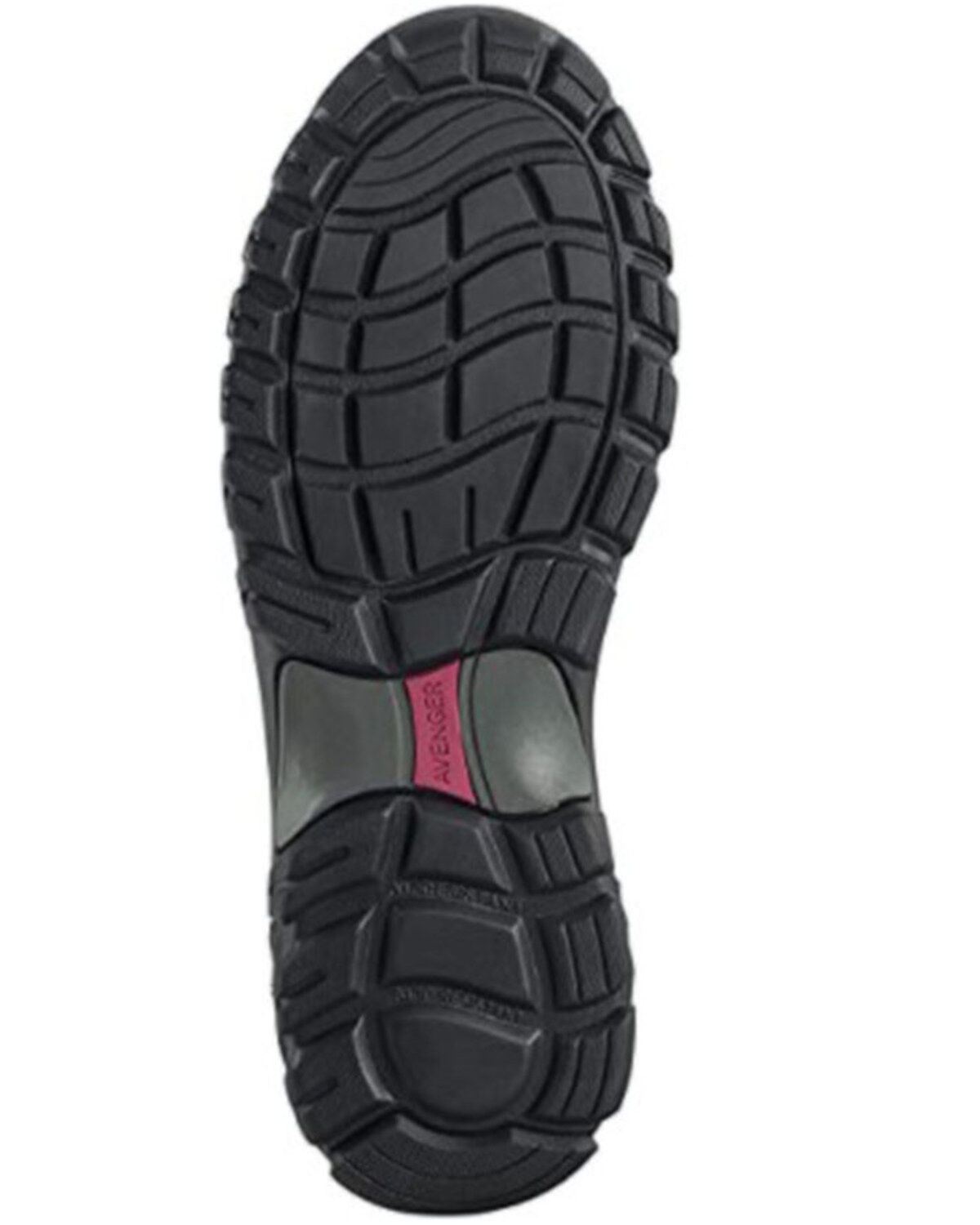 Avenger Women's Flight Brown Work Shoes - Alloy Toe