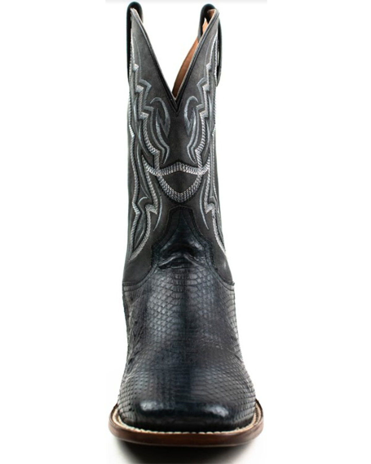 Dan Post Men's Water Snake Exotic Western Boots - Broad Square Toe