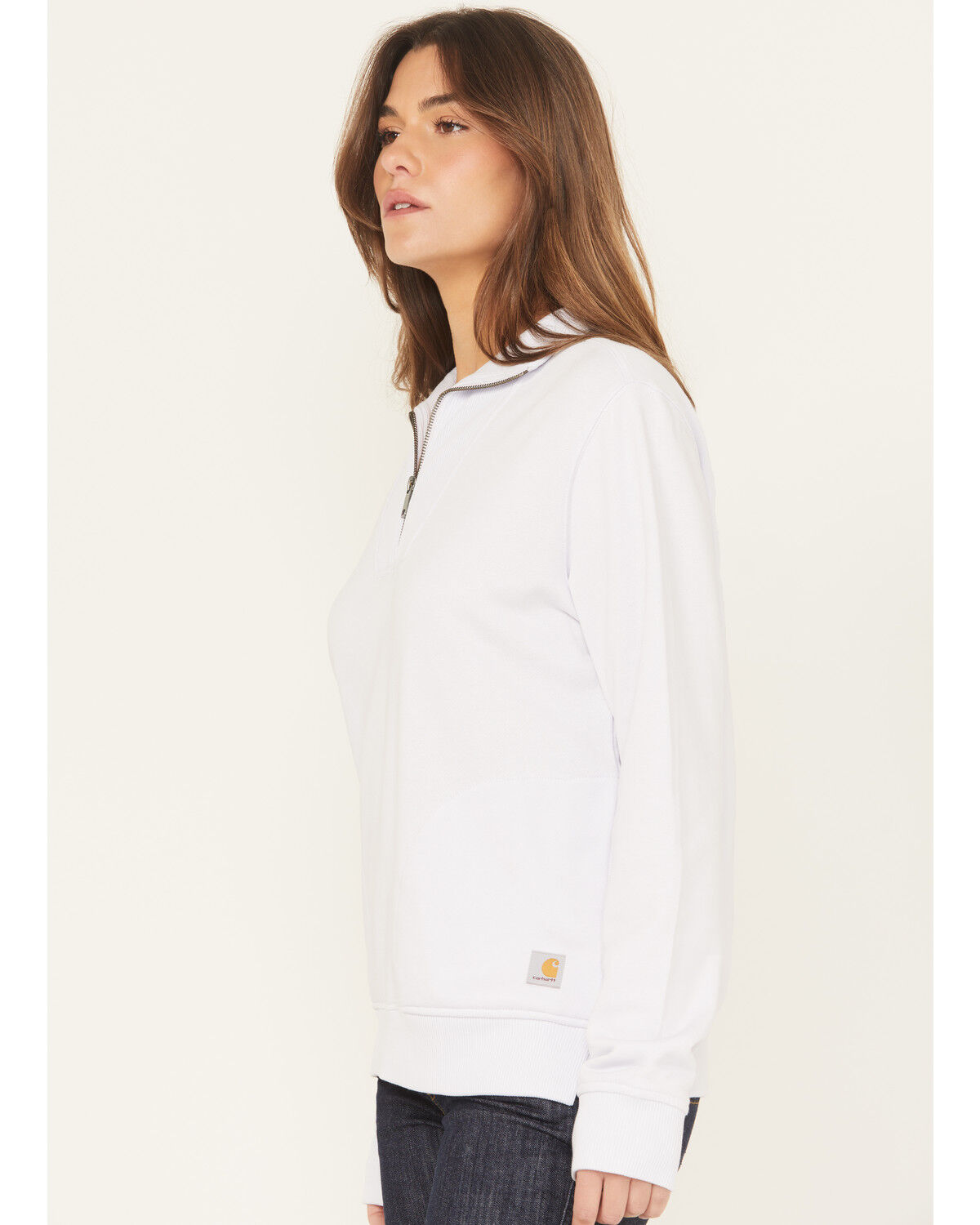 Carhartt Women's Tencel® Fiber Series Relaxed Fit Half-Zip Pullover