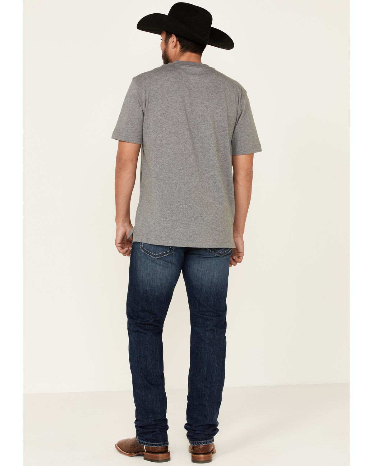 Rock 47 By Wrangler Men's Studio Med Stretch Slim Straight Jeans