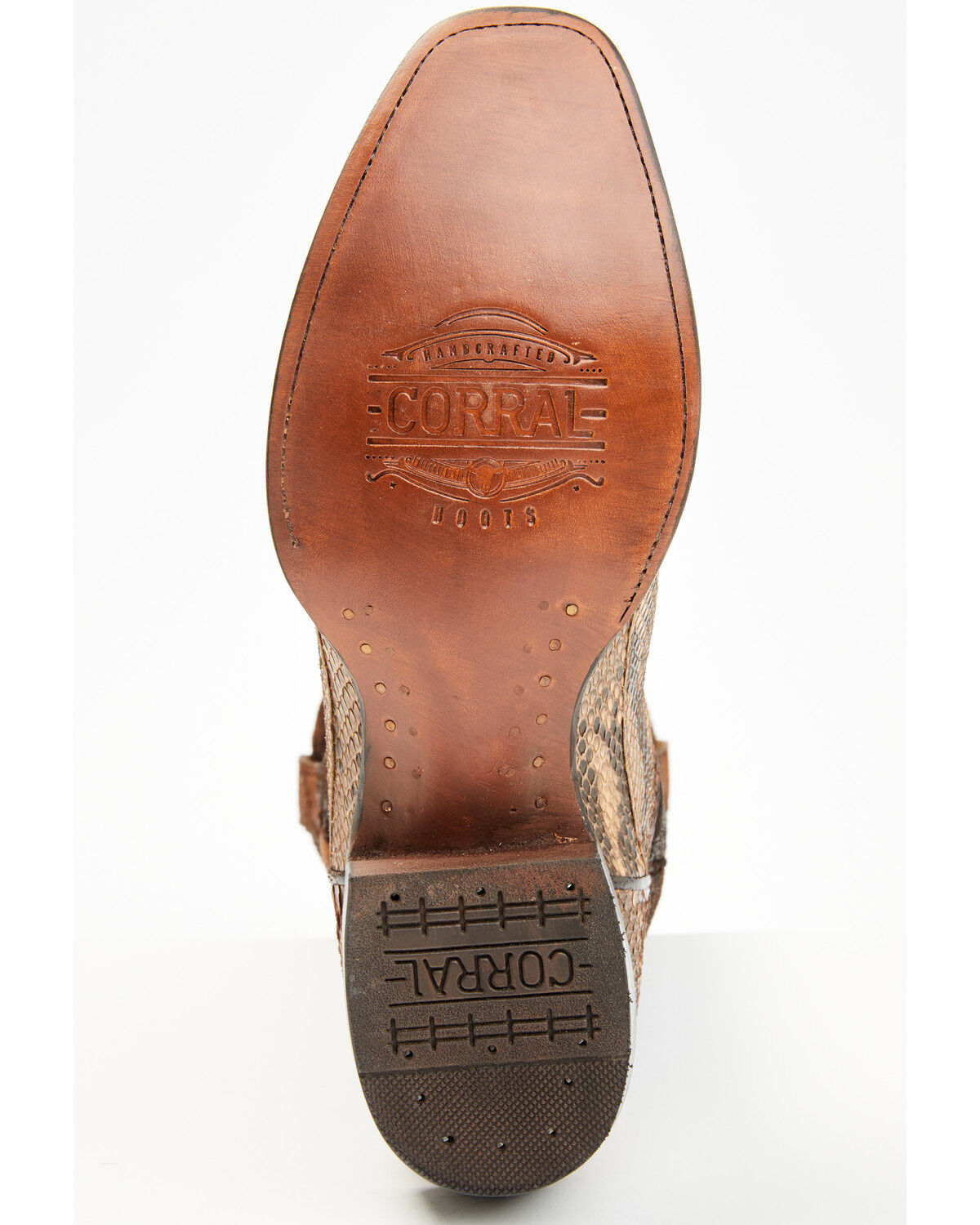 Corral Men's Exotic Python Western Boots - Square Toe