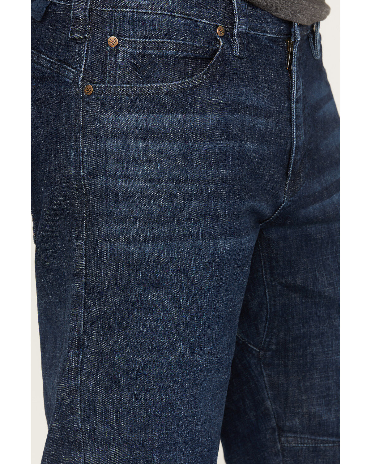 Hawx Men's Washed Stretch Work Jeans