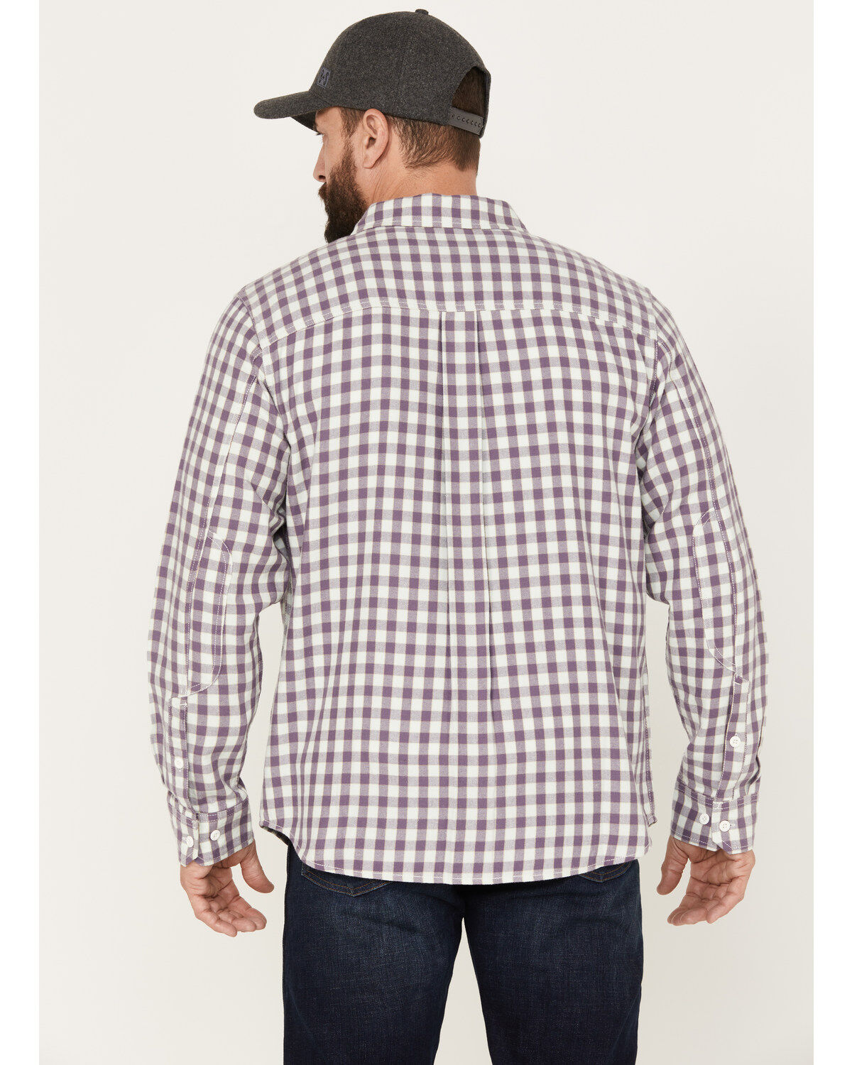 Brothers and Sons Casual Plaid Button Down Long Sleeve Western Shirt