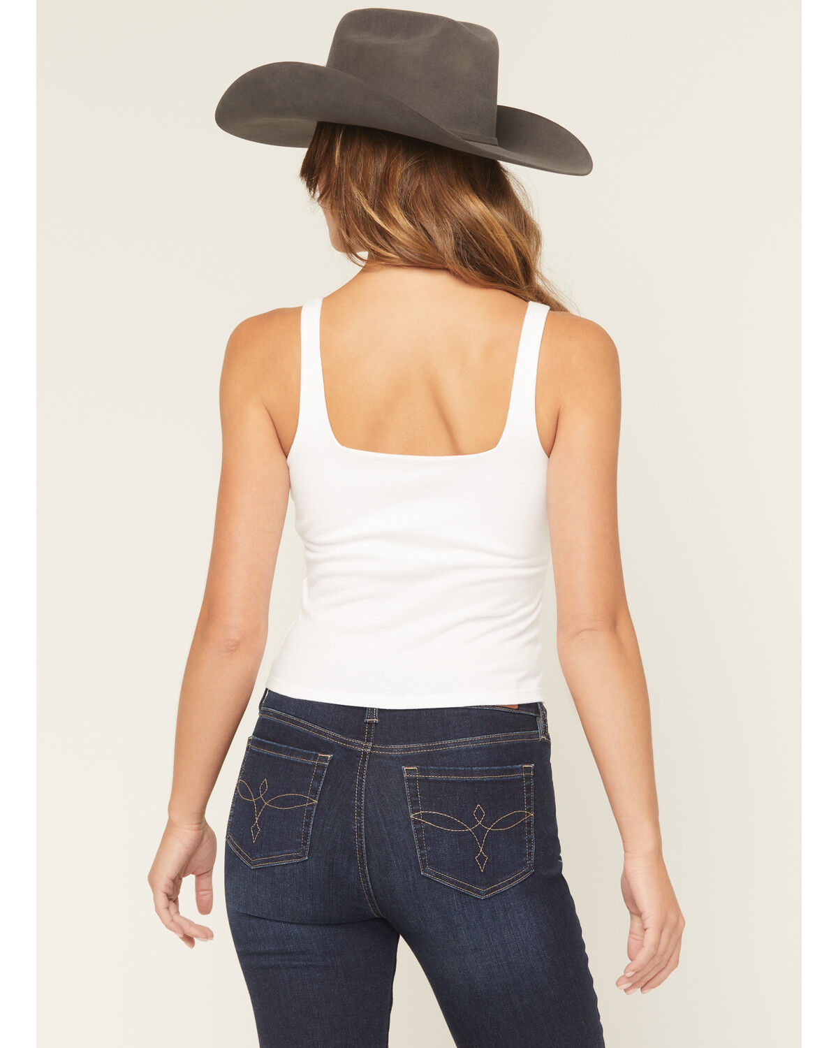 Rock & Roll Denim Women's Buckle Tank Top