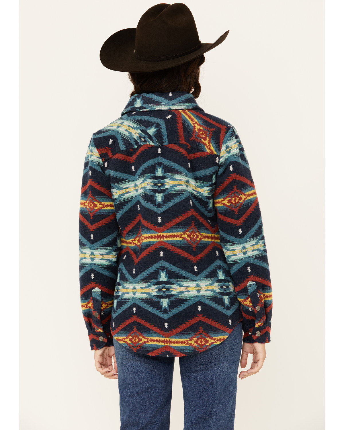 Panhandle Women's Southwestern Print Wool Jacket