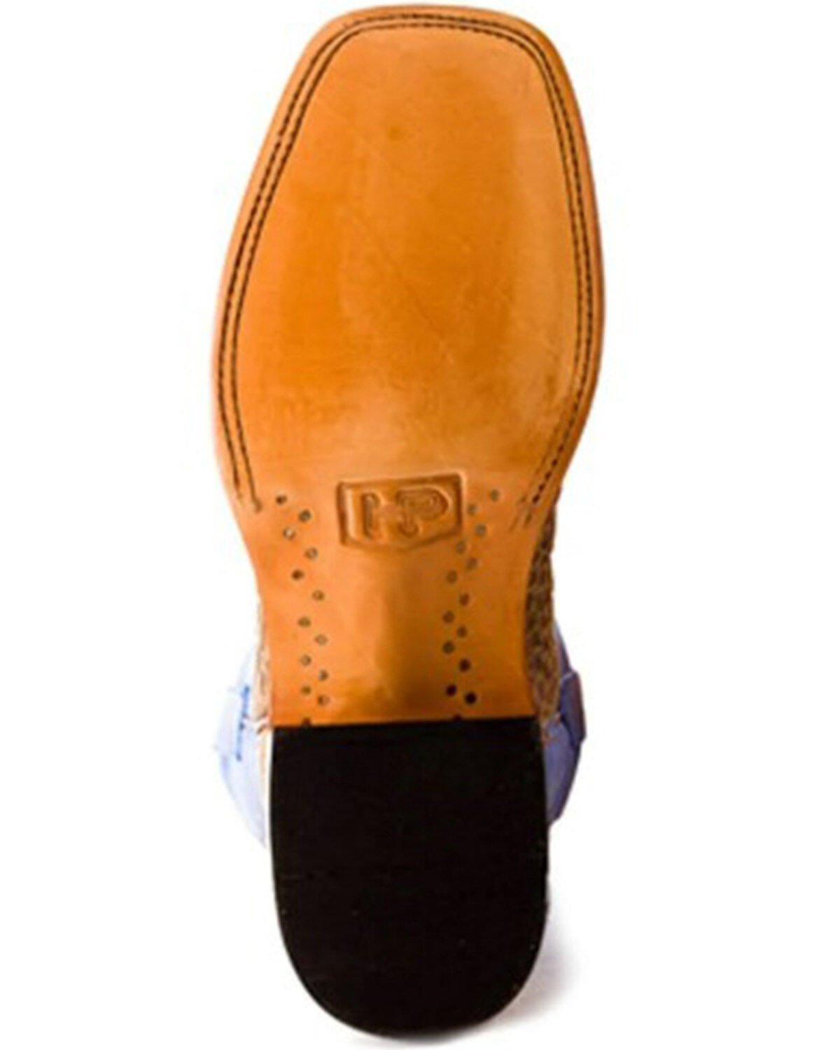 Horse Power Men's Toasted Caiman Print Western Boots - Broad Square Toe