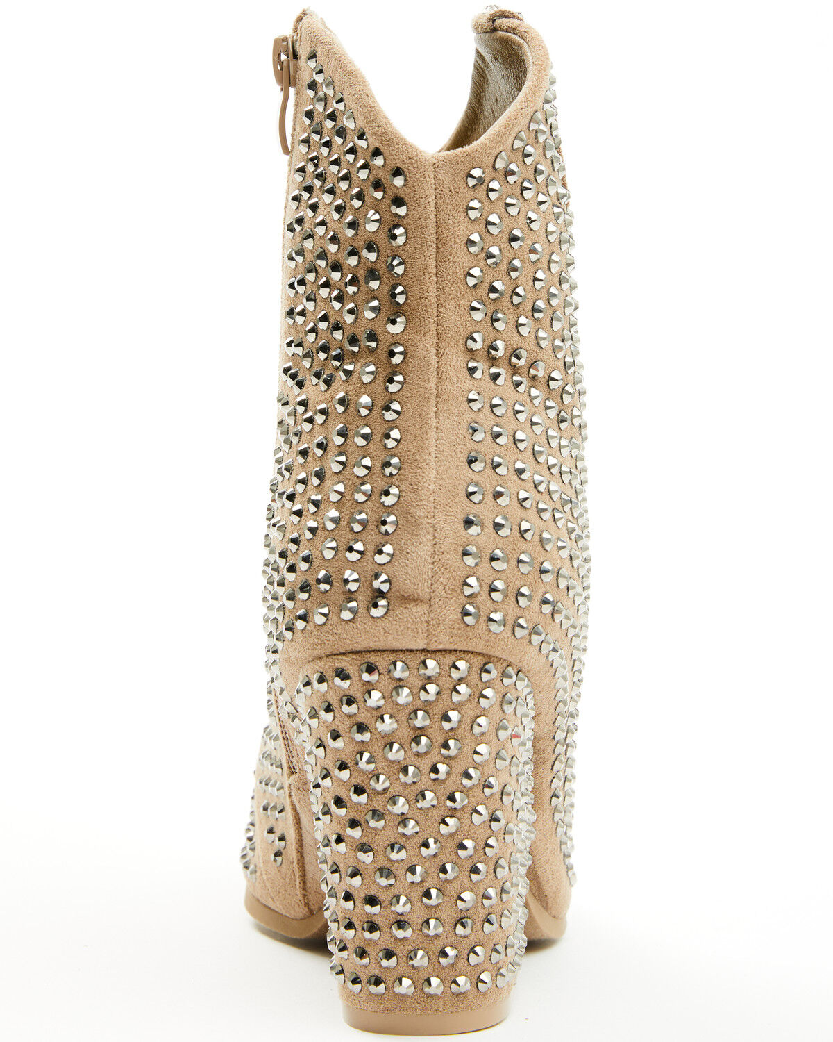 Very G Women's Swagger Rhinestone Booties - Snip Toe