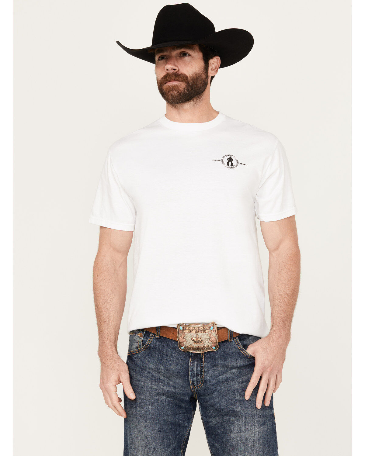 Cowboy Up Men's It's Not A Choice Short Sleeve Graphic T-Shirt