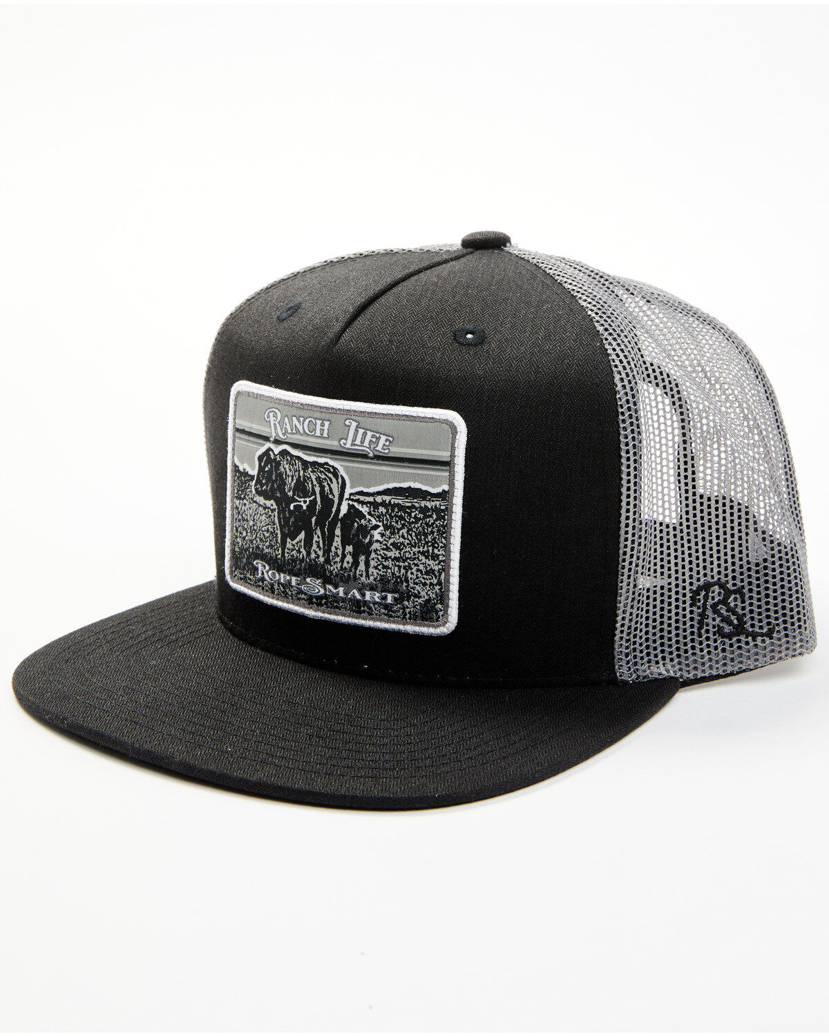 RopeSmart Men's Monochrome Ranch Life Trucker Cap