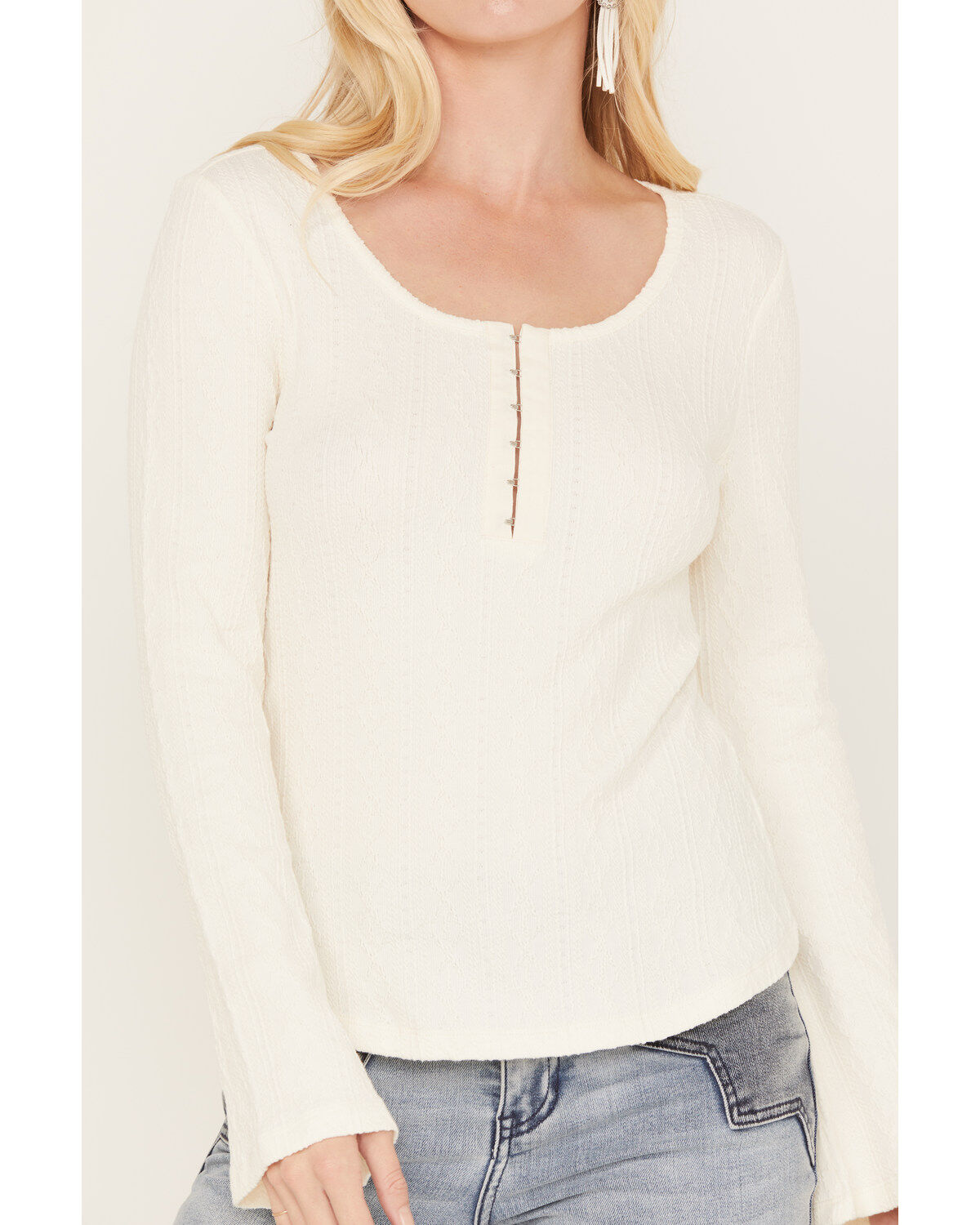 Idyllwind Women's Wade Long Sleeve Henley Shirt