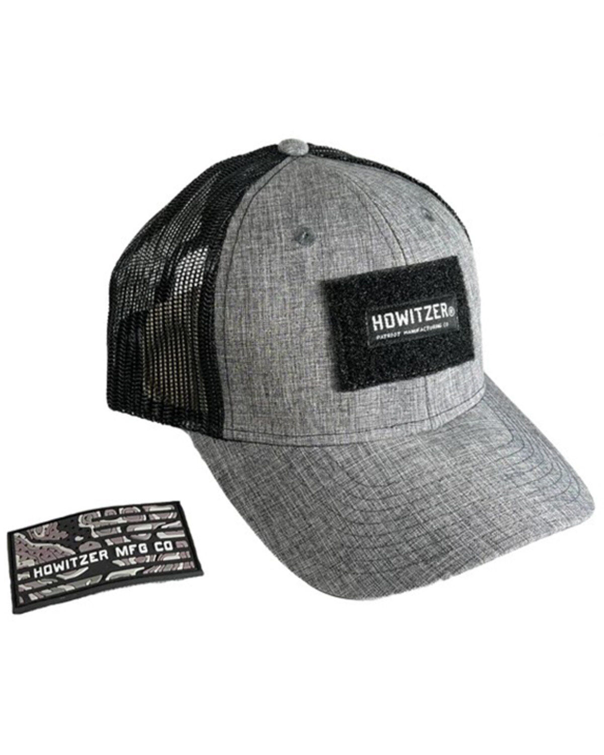 Howitzer Men's Camo Flag Patch Ball Cap