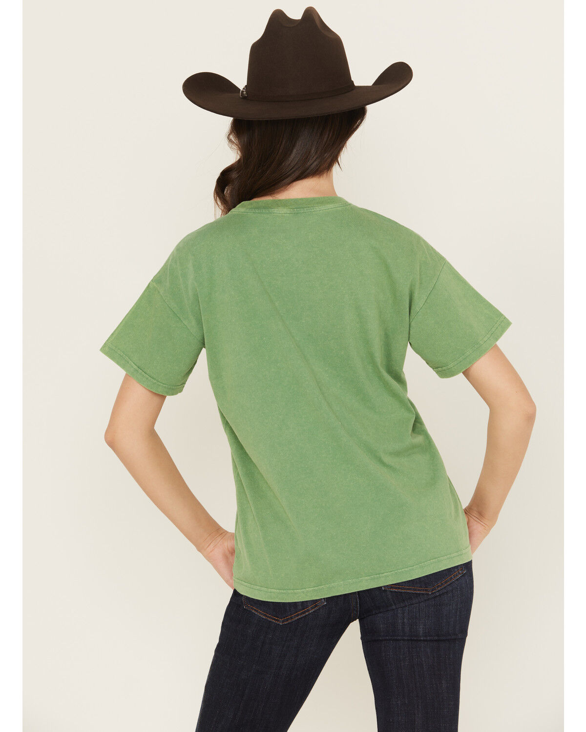 Cleo + Wolf Women's Eddy Lucky Horseshoe Short Sleeve Graphic Tee