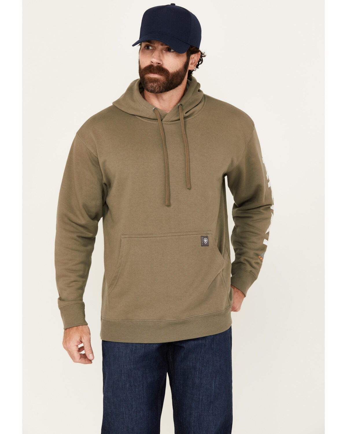 Ariat Men's Rebar Roughneck Pullover Hooded Sweatshirt