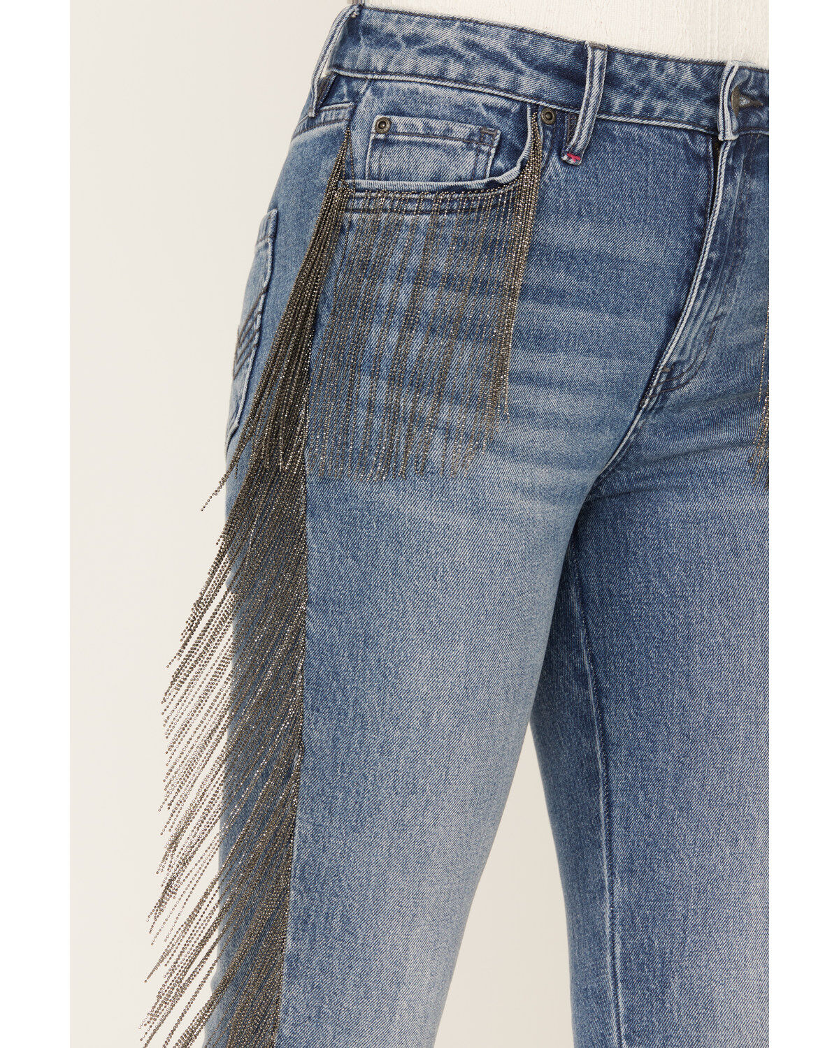 Idyllwind Women's Carlyle Place High Risin' Fringe Bootcut Jeans