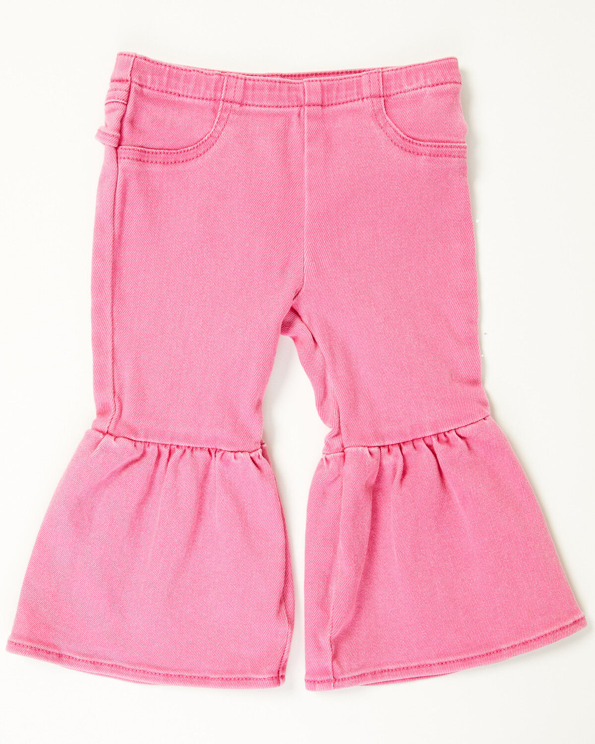 Wrangler Infant Girls' Ruffle Flare Pants