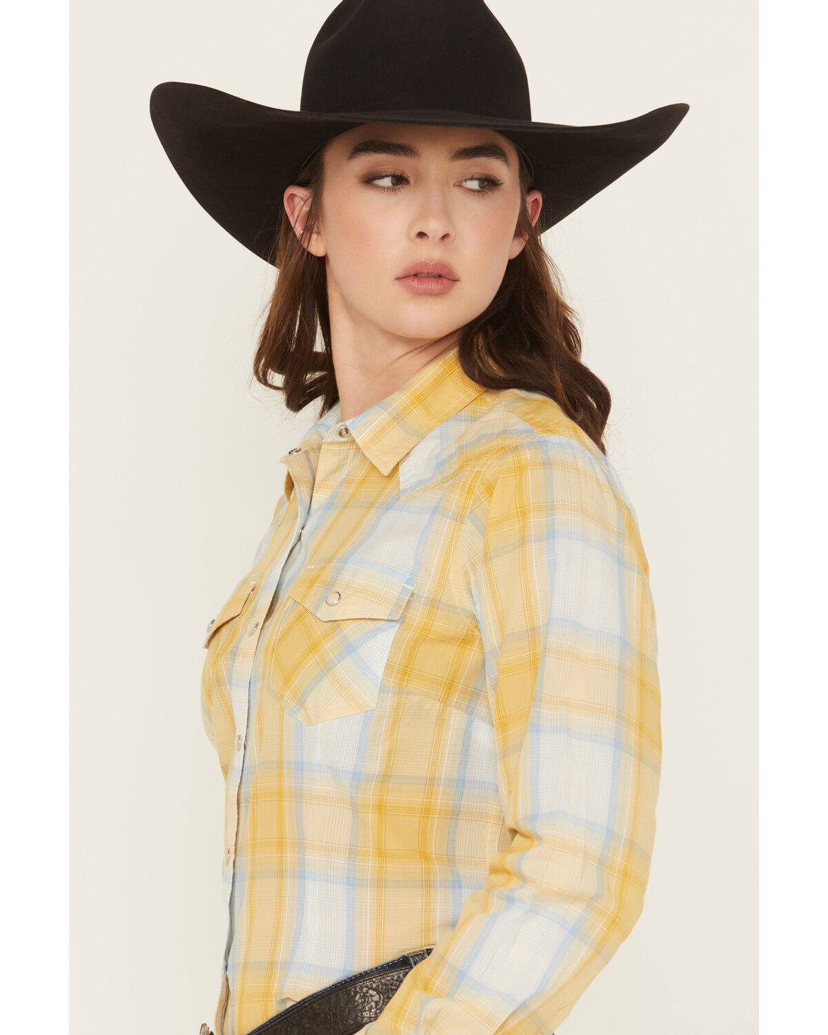 Ariat Women's Daisy Plaid Print Long Sleeve Snap Western Shirt