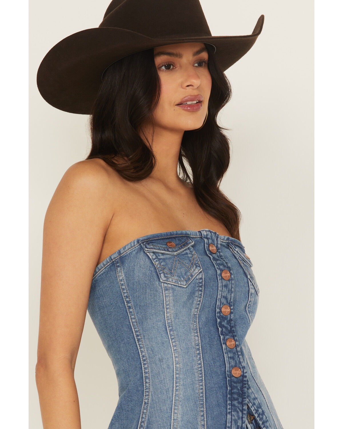 Wrangler Women's Denim Bustier