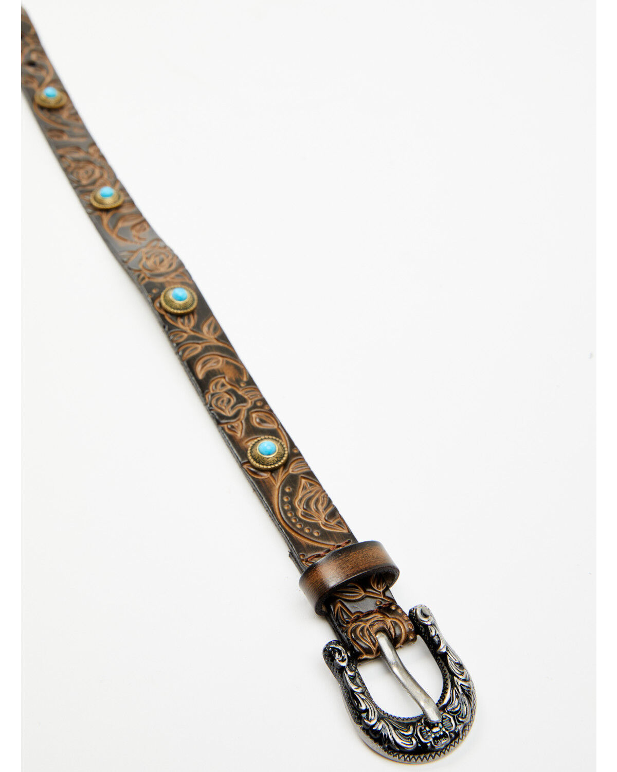 Boot Barn Women's Concho Tooled Strap Boot Jewelry