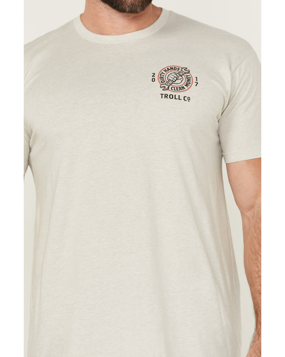 Troll Co Men's DHCM Wrencher Short Sleeve Graphic T-Shirt