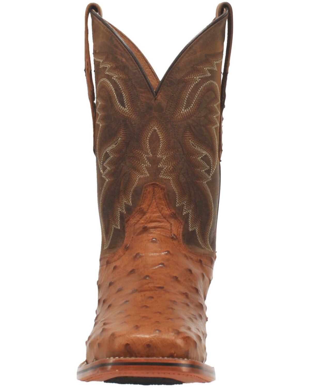 Dan Post Men's Brown Alamosa Western Boots - Broad Square Toe
