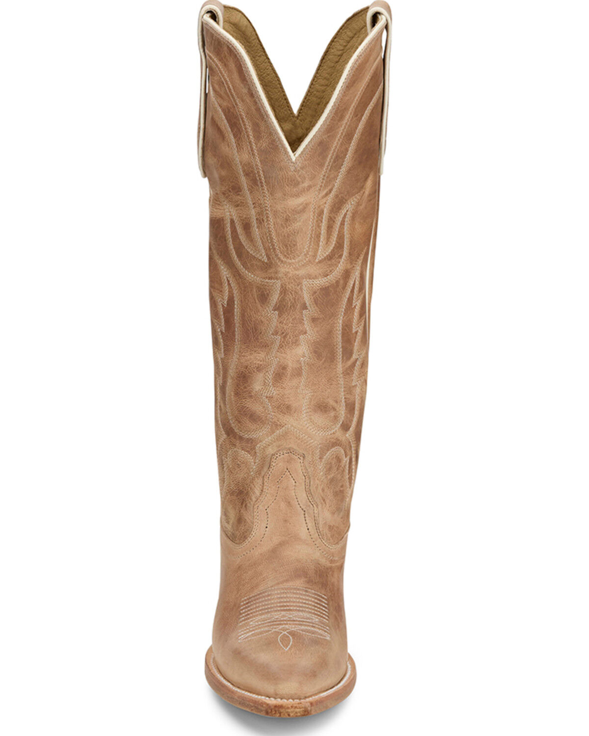 Tony Lama Women's Derby Jess Tall Western Boots - Snip Toe