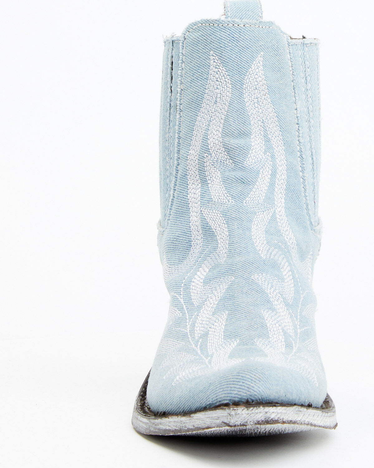 Liberty Black Women's Simone Made in Denim Western Booties - Round Toe