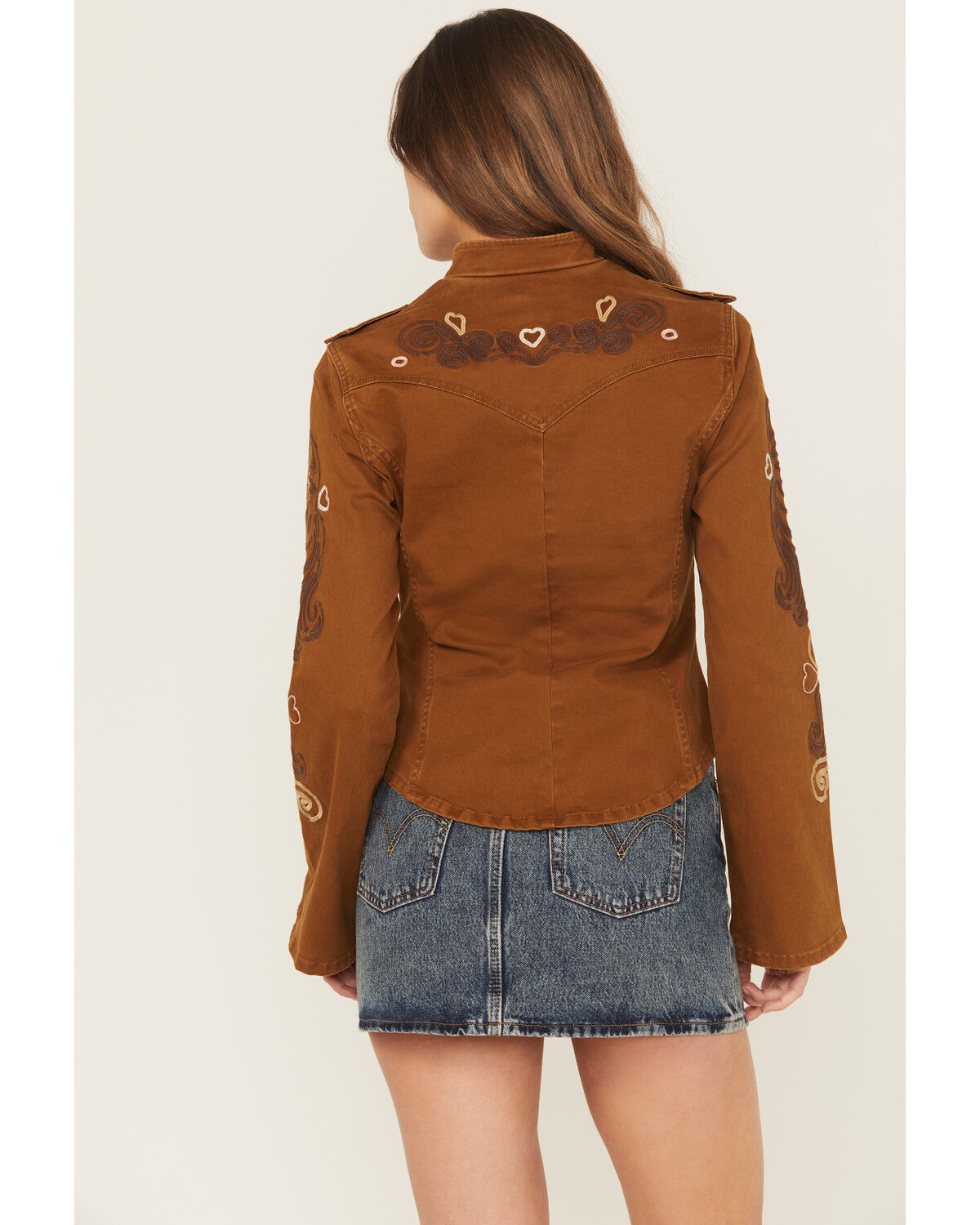 Wrangler X Lainey Wilson Women's Wildflower Embroidered Jacket