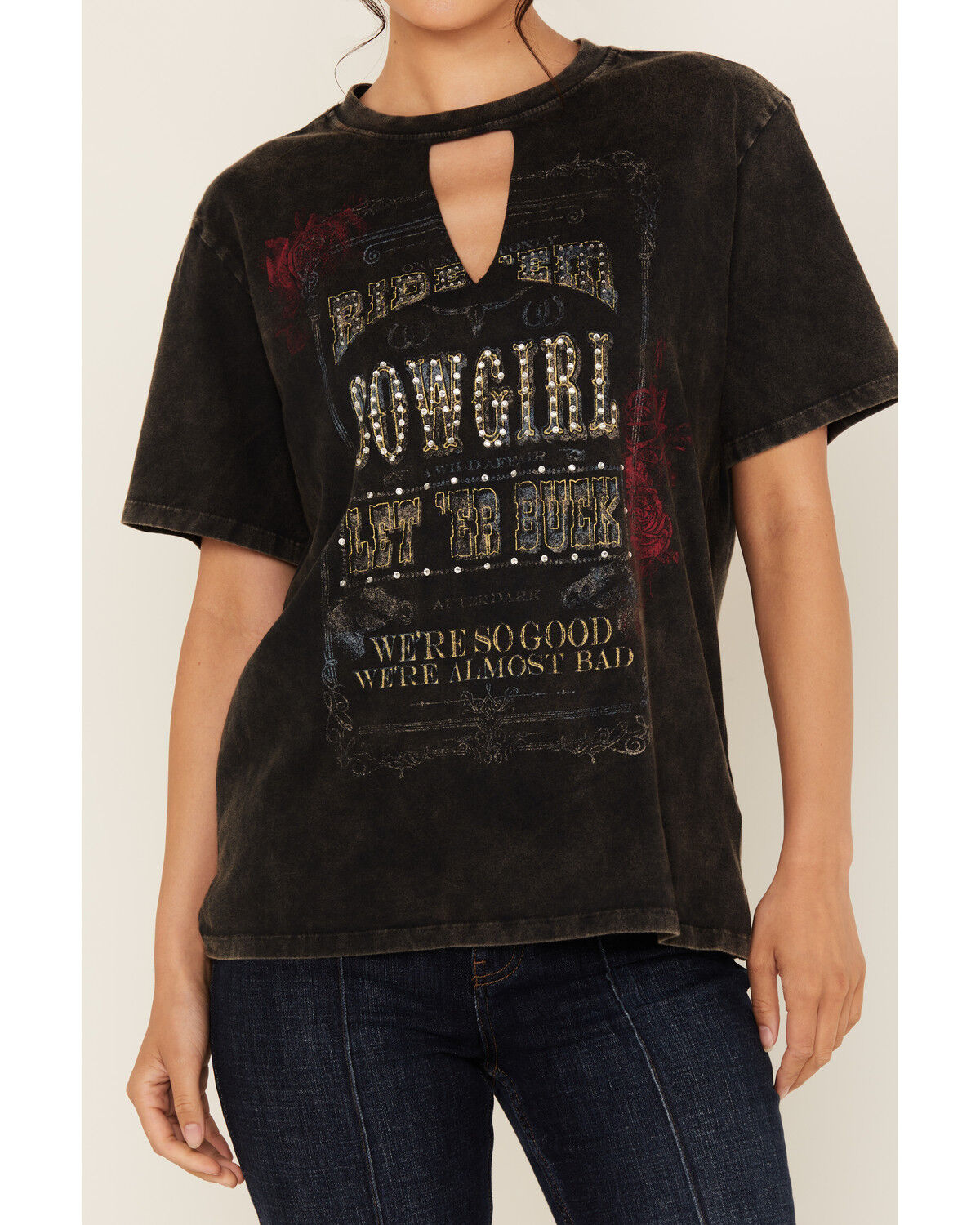 Idyllwind Women's Ride 'Em Cowgirl Short Sleeve Graphic Tee