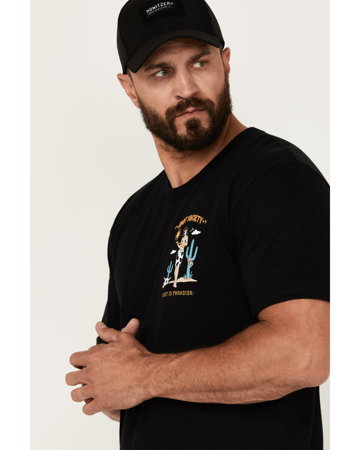 Riot Society Men's Boot Barn Exclusive Lost in Paradise Short Sleeve Graphic T-Shirt