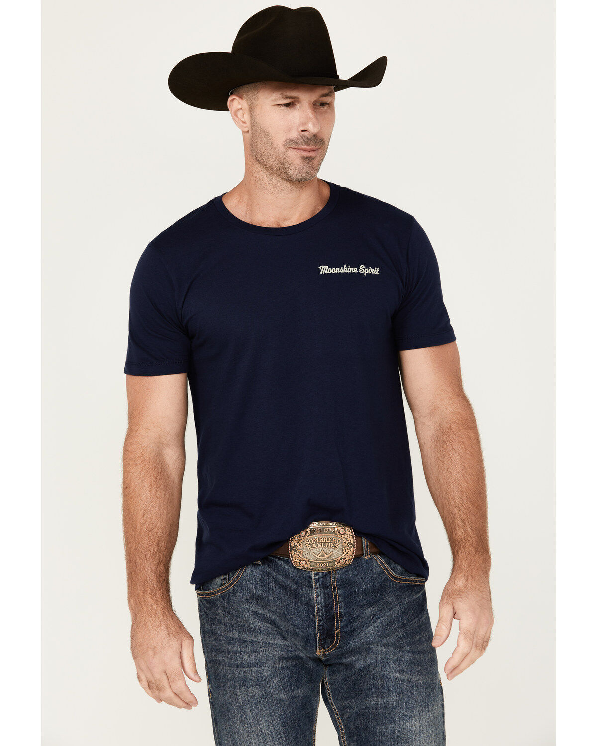 Moonshine Spirit Men's Oak Barrel Short Sleeve Graphic T-Shirt