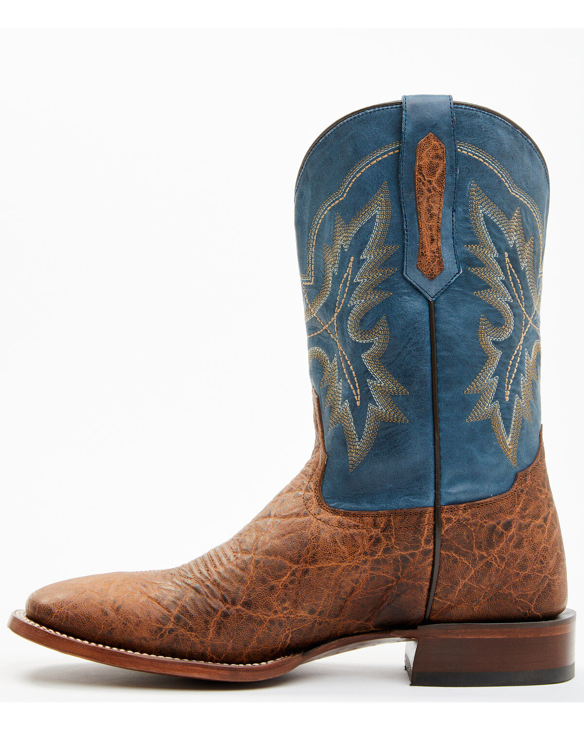 Cody James Men's Elephant Print Western Boots - Broad Square Toe