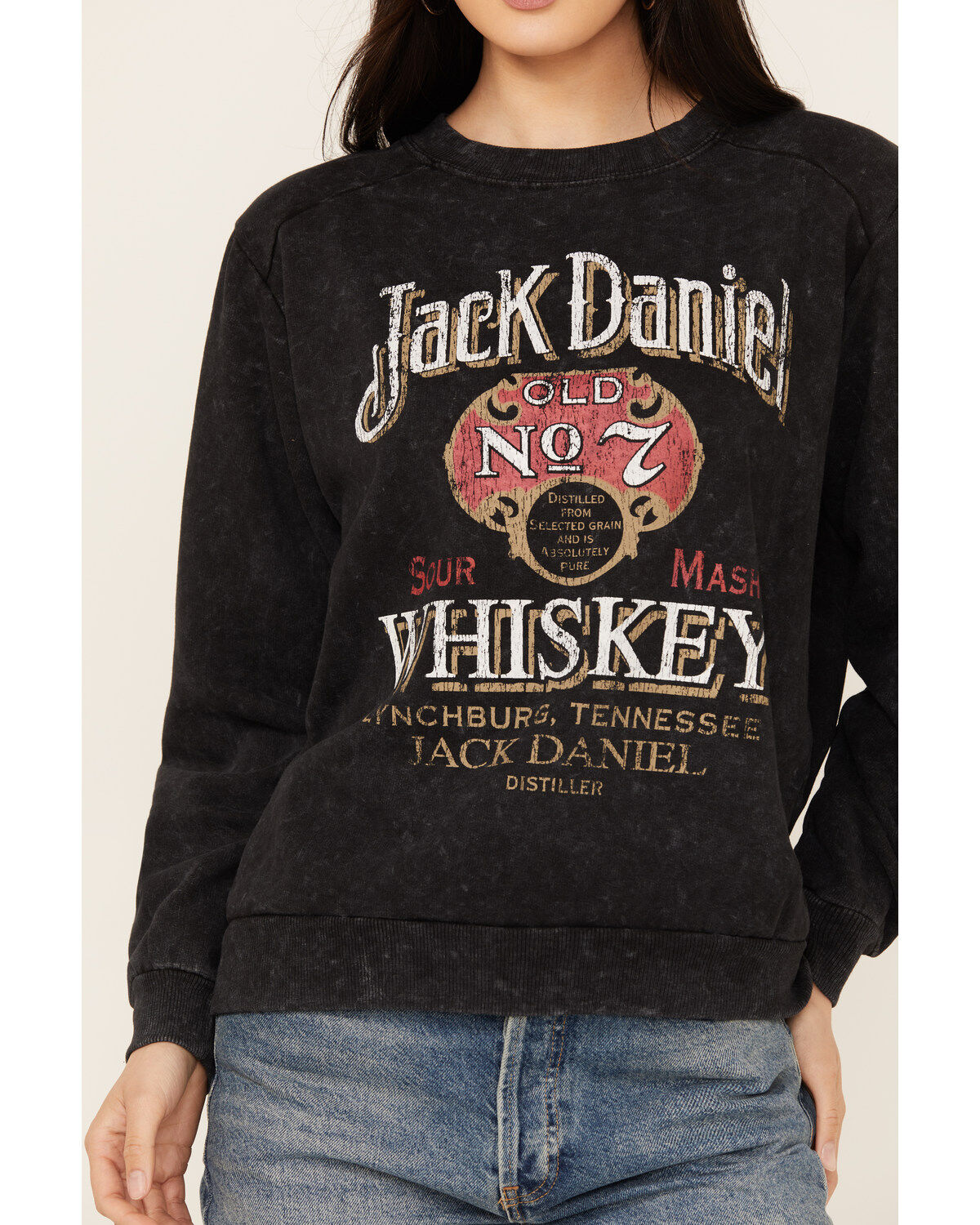 Jack Daniels Women's Sour Mash Crewneck Sweatshirt