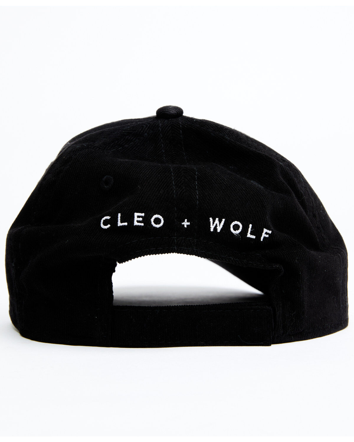 Cleo + Wolf Women's Corduroy Lightning Bolt Embroidered Ball Cap