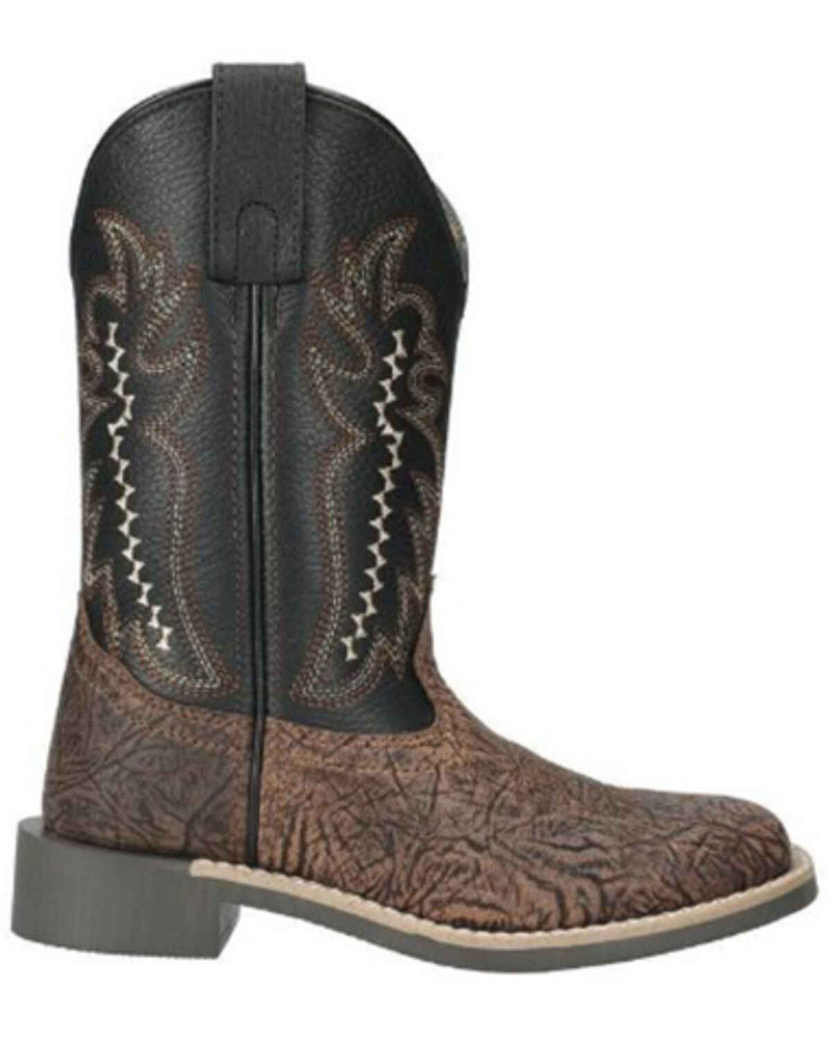 Smoky Mountain Boys' Presley Western Boots - Broad Square Toe