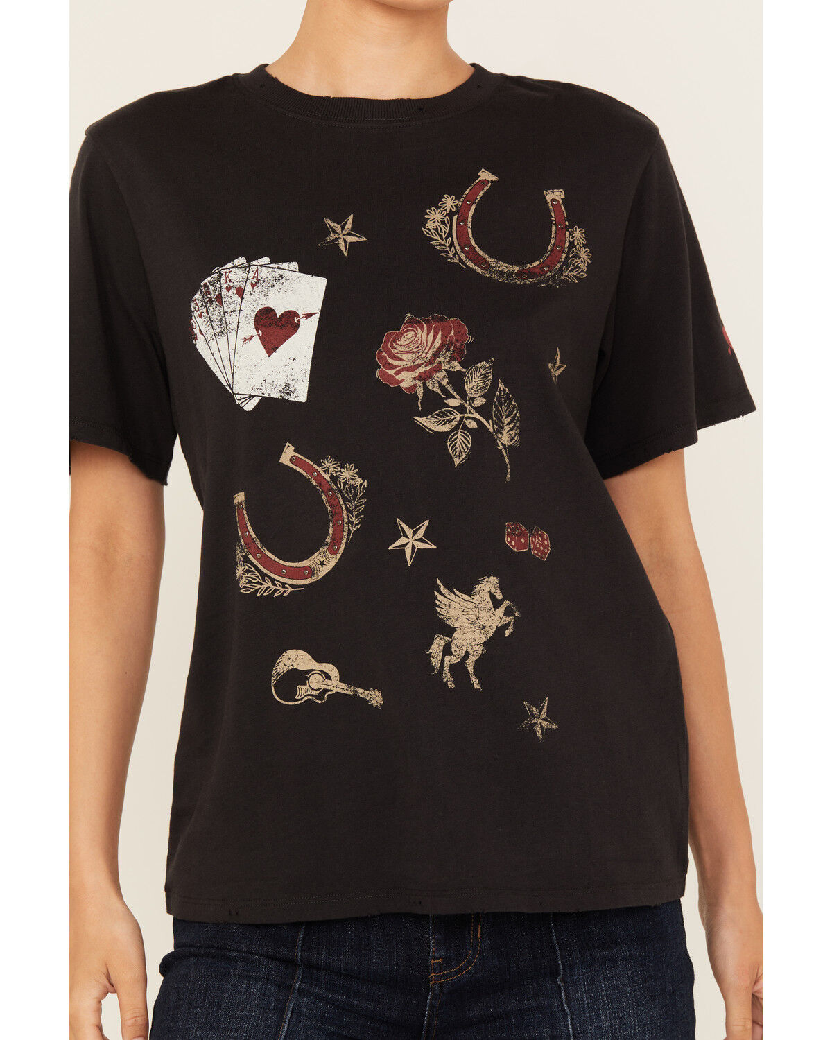 Idyllwind Women's Western Icon Printed Short Sleeve Graphic Tee