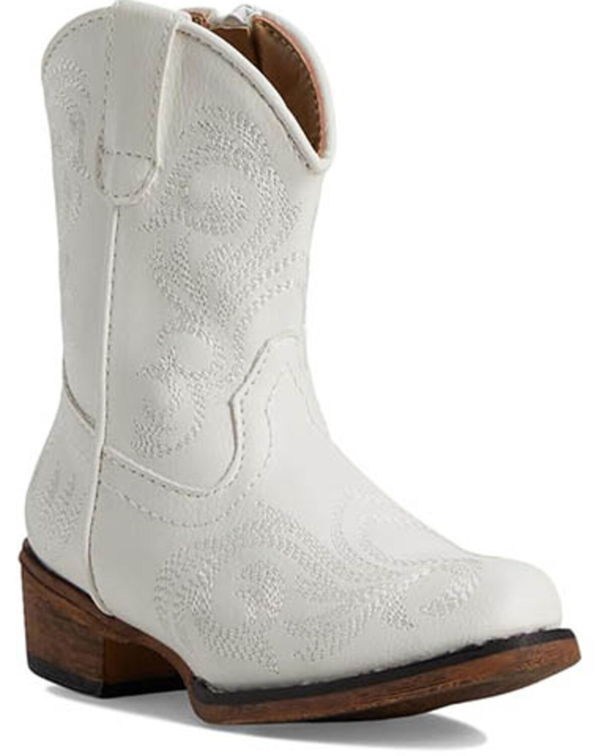 Roper Toddler Girls' Riley Western Boots - Snip Toe