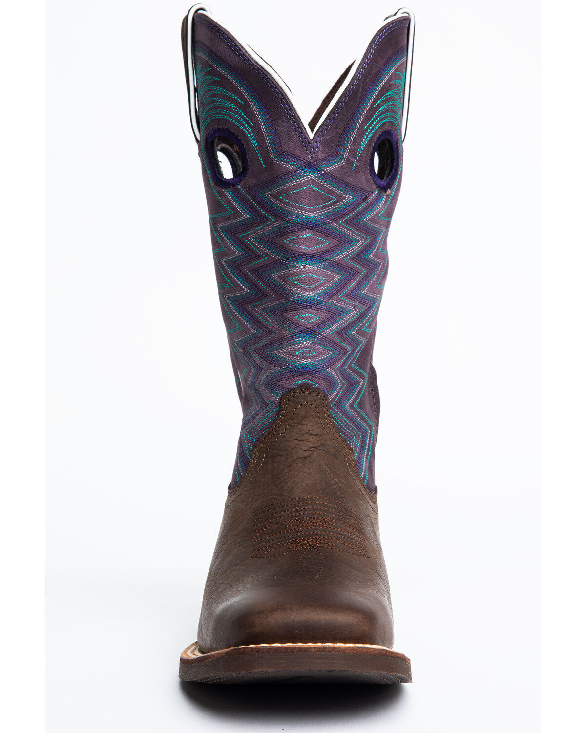 Durango Women's Lady Rebel Amethyst Western Performance Boots - Broad Square Toe