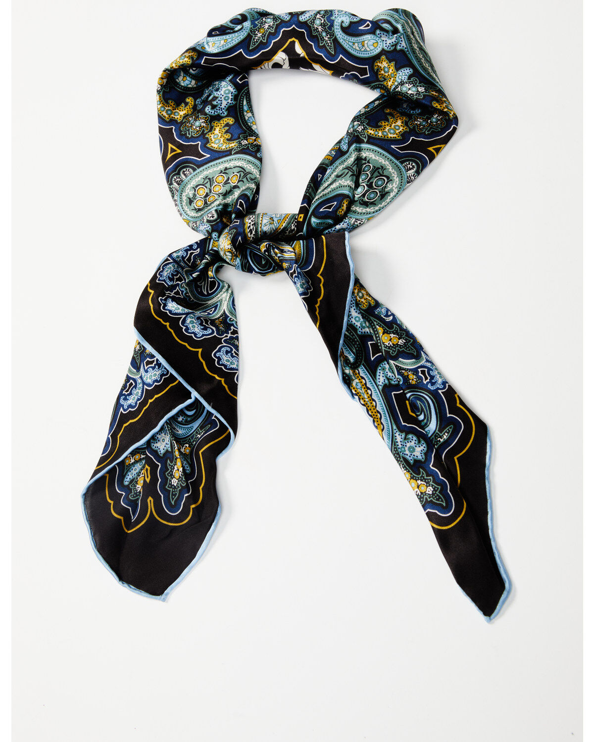 Cody James Men's Printed Silk Wild Rag Scarf