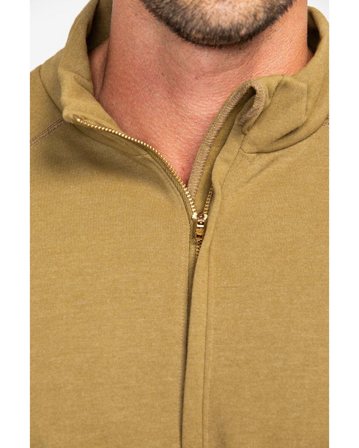 NSA Drifire Men's FR Mock Zip Fleece Work Pullover
