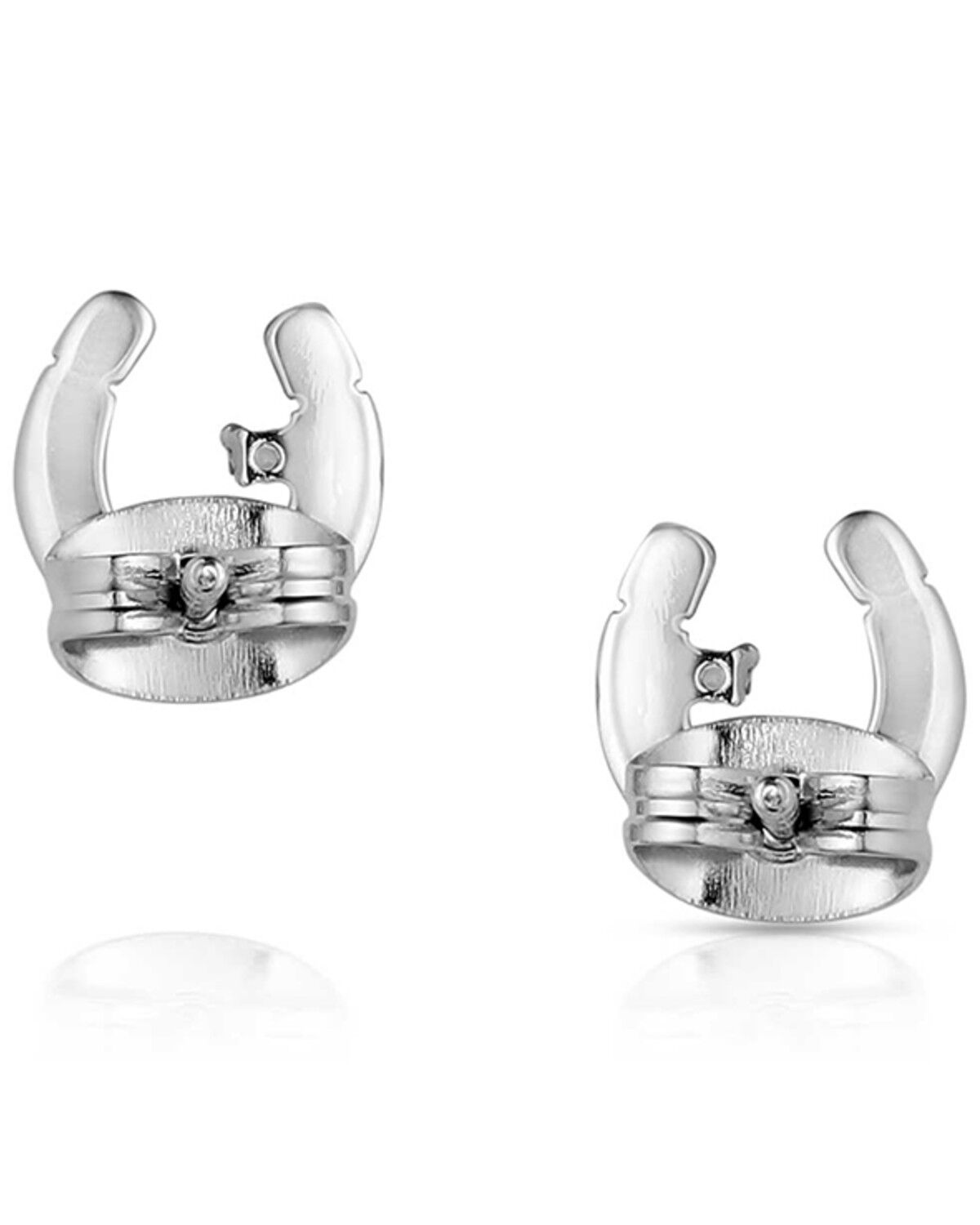 Montana Silversmiths Women's Little Light Horseshoe Earrings