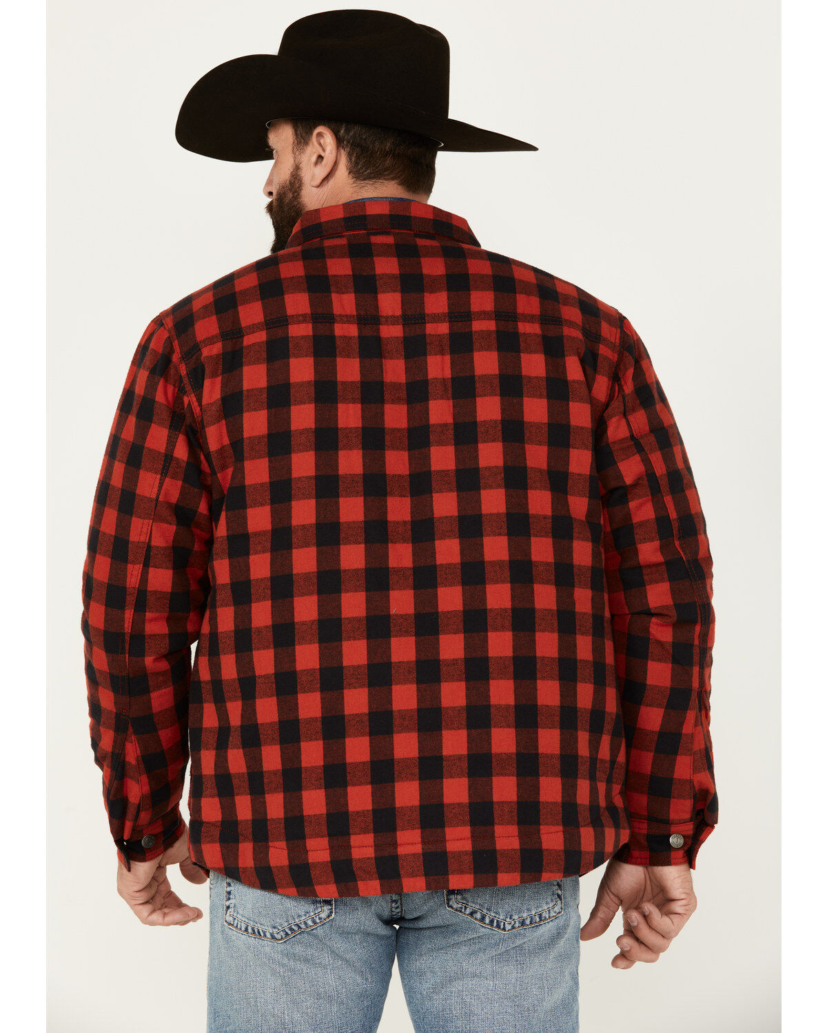 Justin Men's Jackson Buffalo Plaid Print Shacket