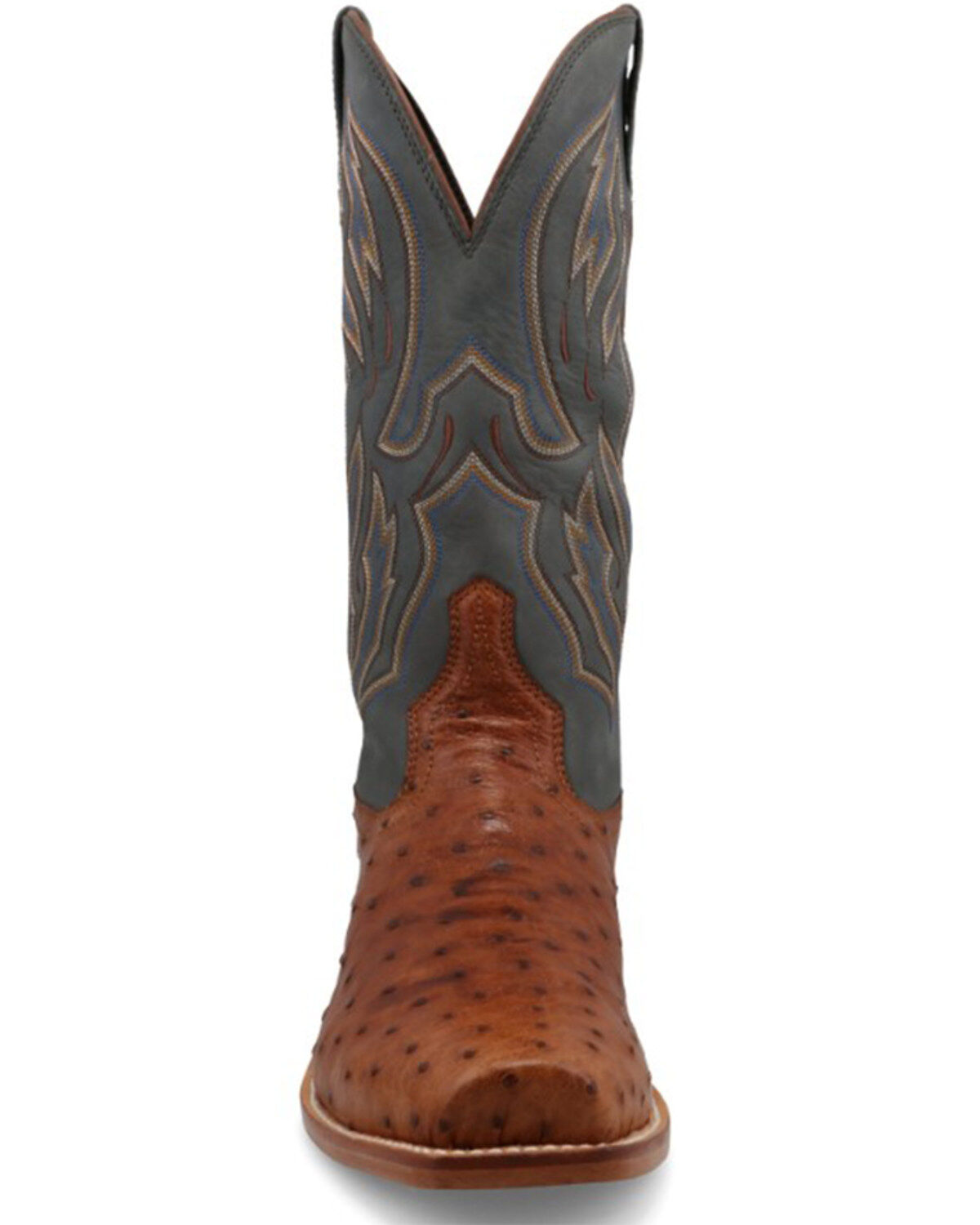 Twisted X Men's 13" Exotic Full Quill Ostrich Western Boots - Square Toe