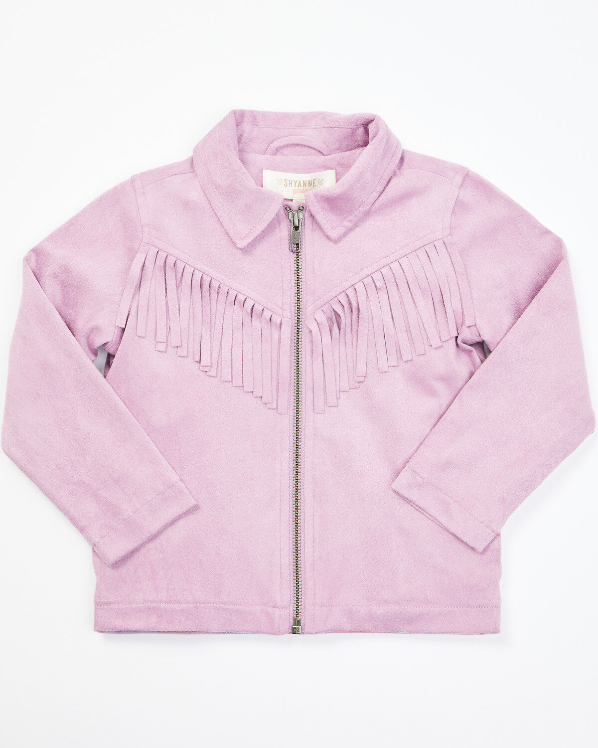 Shyanne Toddler Girls' Faux Suede Fringe Jacket