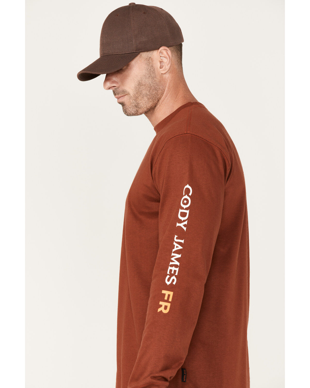 Cody James Men's FR Logo Long Sleeve Work T-Shirt